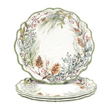 Winters Forest Melm Dinner Plate 11in
