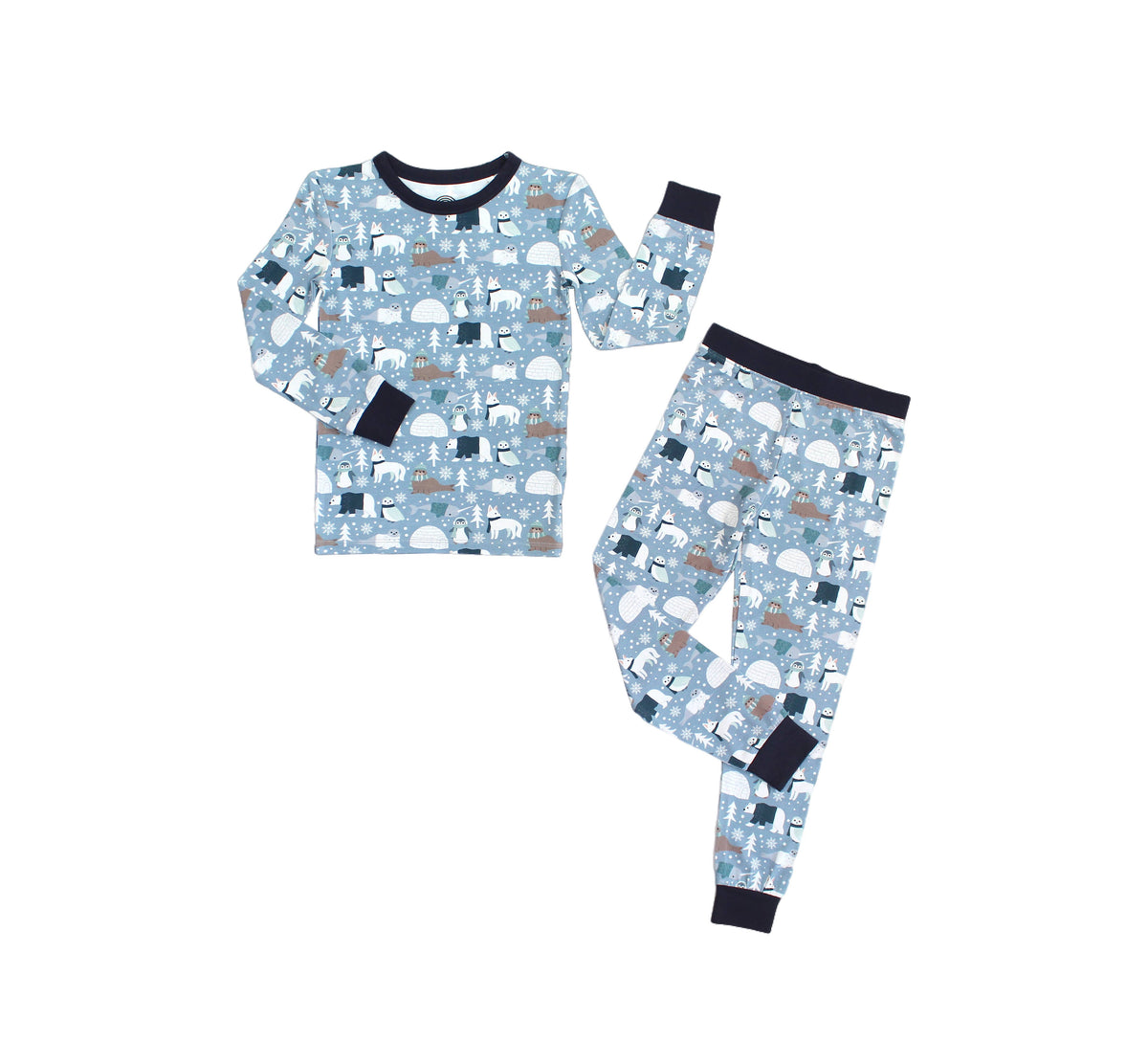 Polar Pals Bamboo Toddler Pajamas