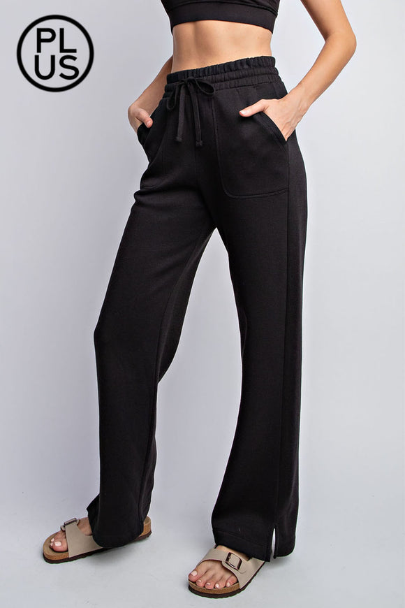 RM Terry Straight Leg Pants