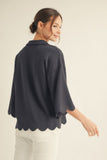 JD Scallop Top