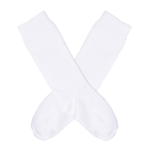 White Knee Socks: Infant