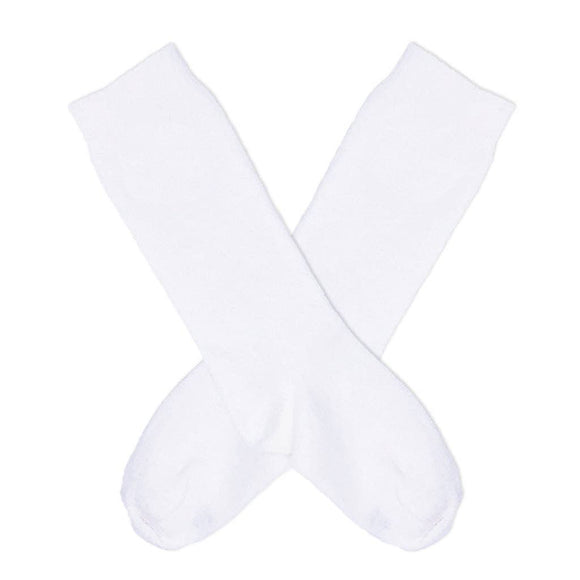 White Knee Socks: Infant