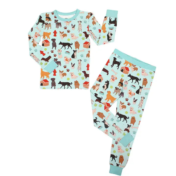 Dogs Bark PJ Set