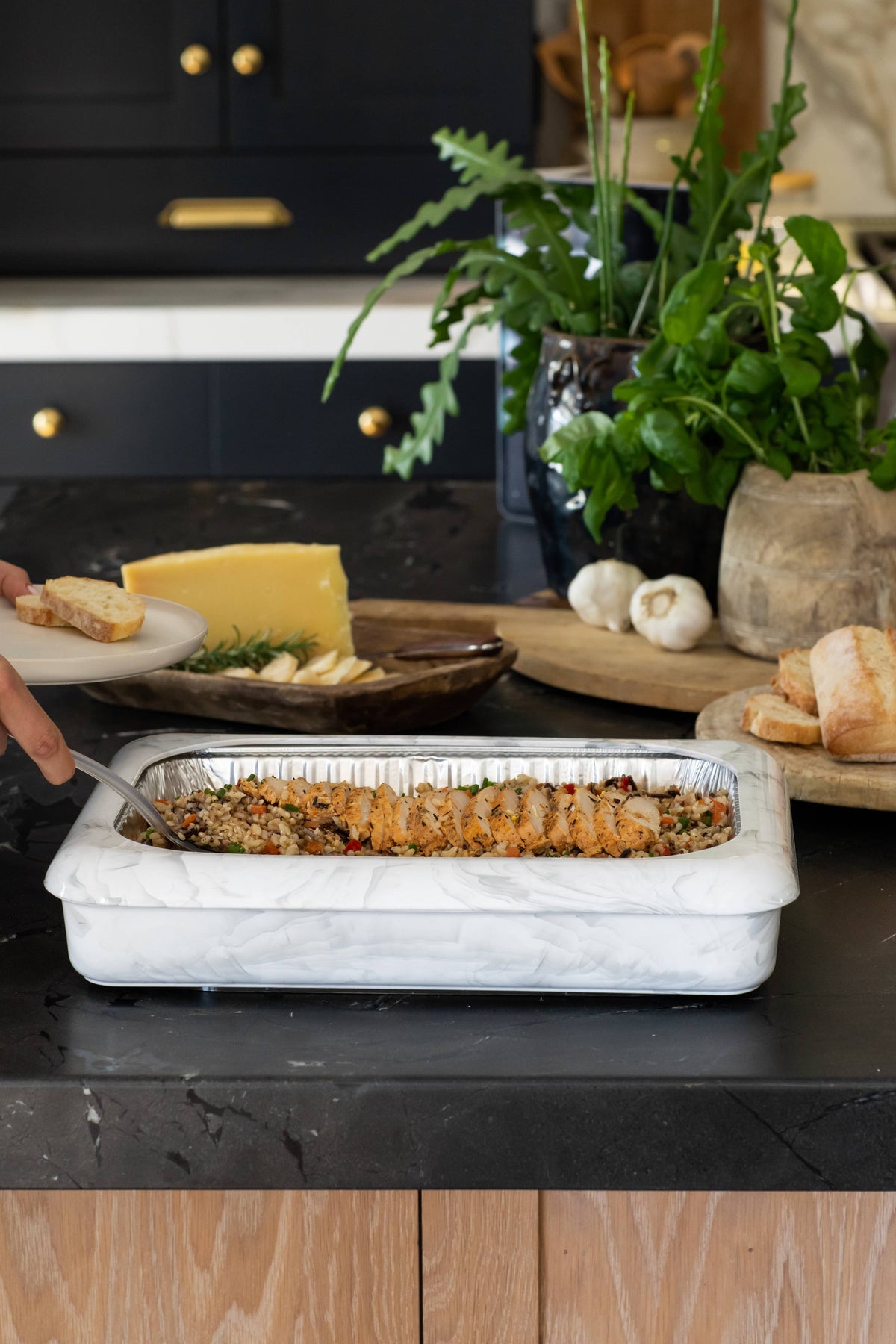 Cake Set - 9x13 Fancy Panz - Marble