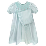 Smocked Daygown with Raglan Embroidery