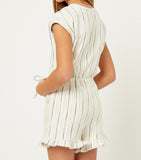 Stripe Short Romper