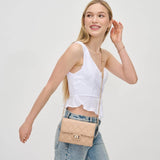 Winona Quilted Crossbody Black