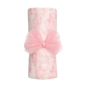 Pink Toile Swaddle & Headband Set