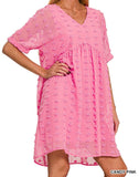 Z SWISS DOT BABYDOLL DRESS