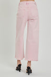 Risen Tummy Control crop wide leg Pink