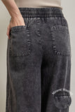 EE Mineral Washed Wide Leg Pants