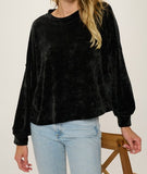 Cherish Bubble Chenille Top