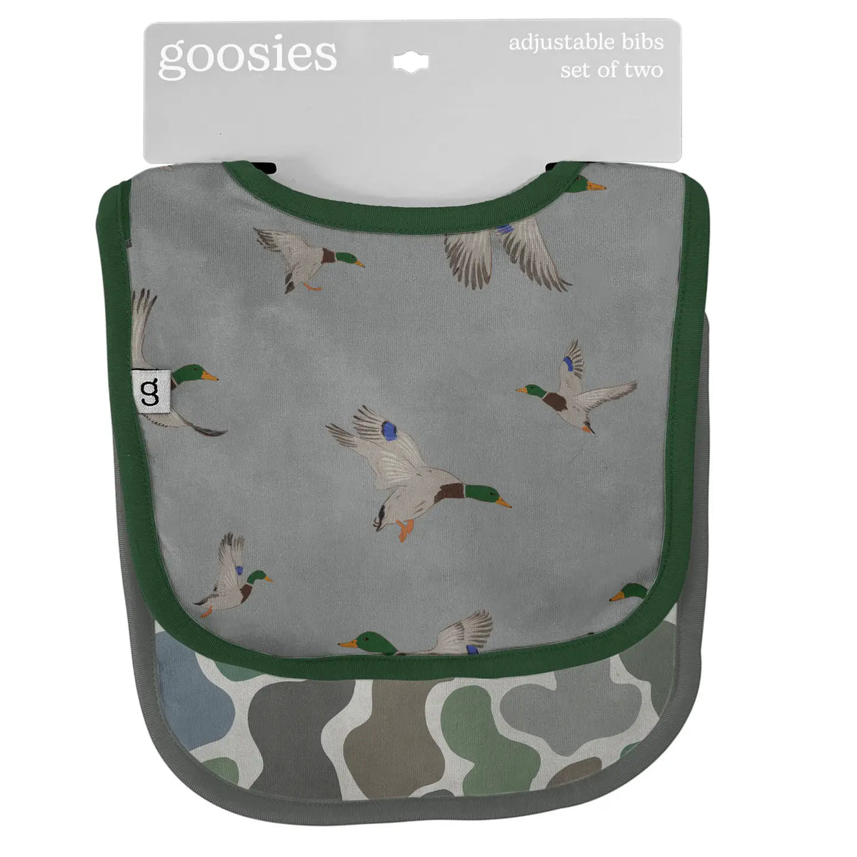 Mallards & Camo Bib Set