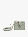Sammie Mini Snap Wallet w/ Ring: Light Pink