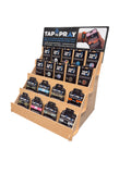 Tap To Pray™ - Prayer Tag Keychains: Tree Bark Camo + Cross