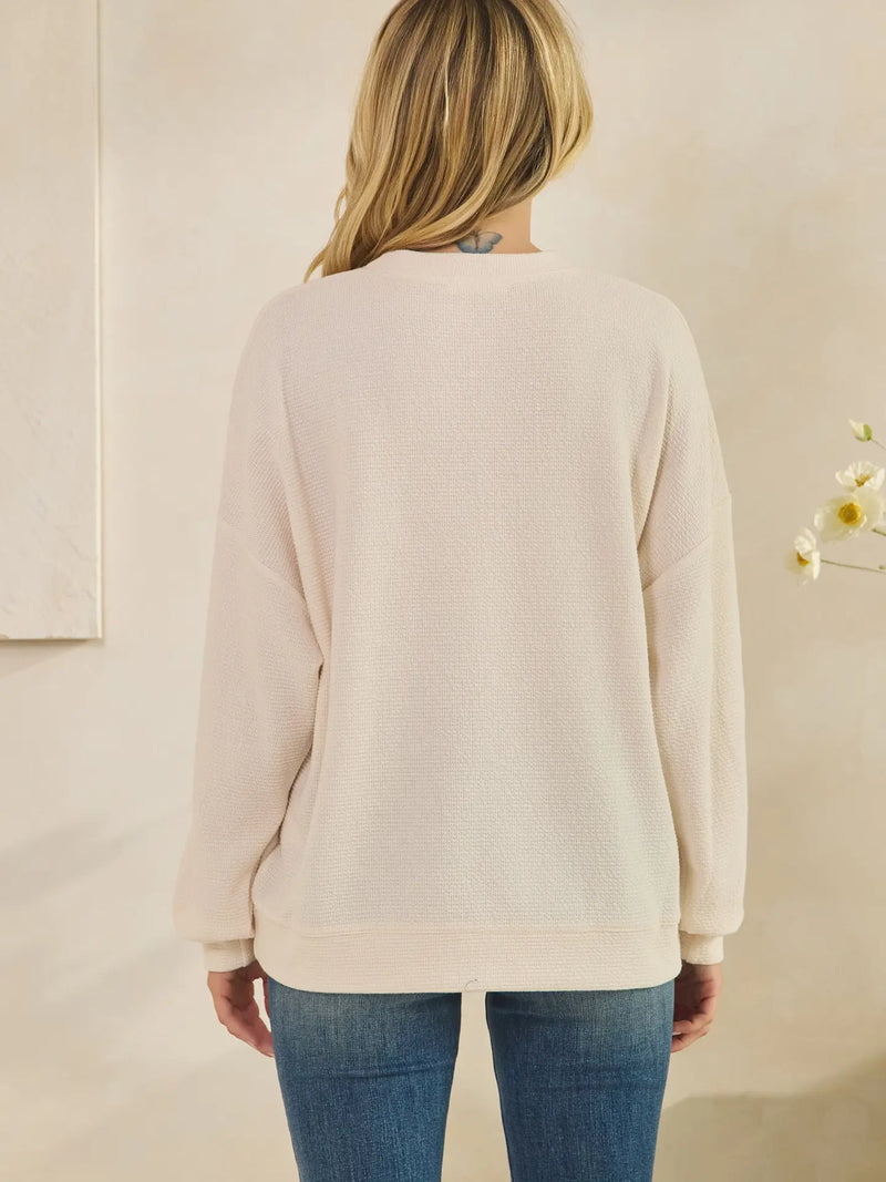 Game Day cloudy knit