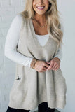 OS Knit V Neck Vest