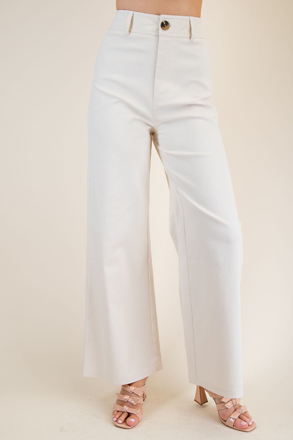 Glam HW Straight Pants