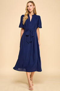 TC Navy Classy Dress