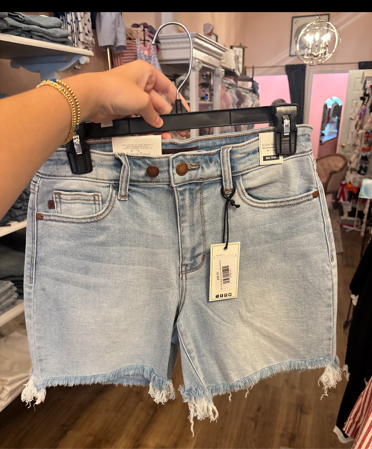 Judy Blue 2 button dad Shorts