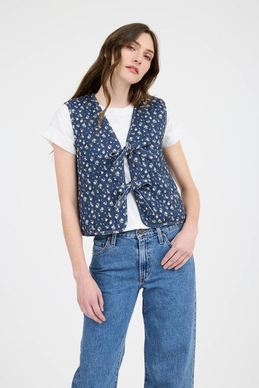 BP Navy Quilted Vest