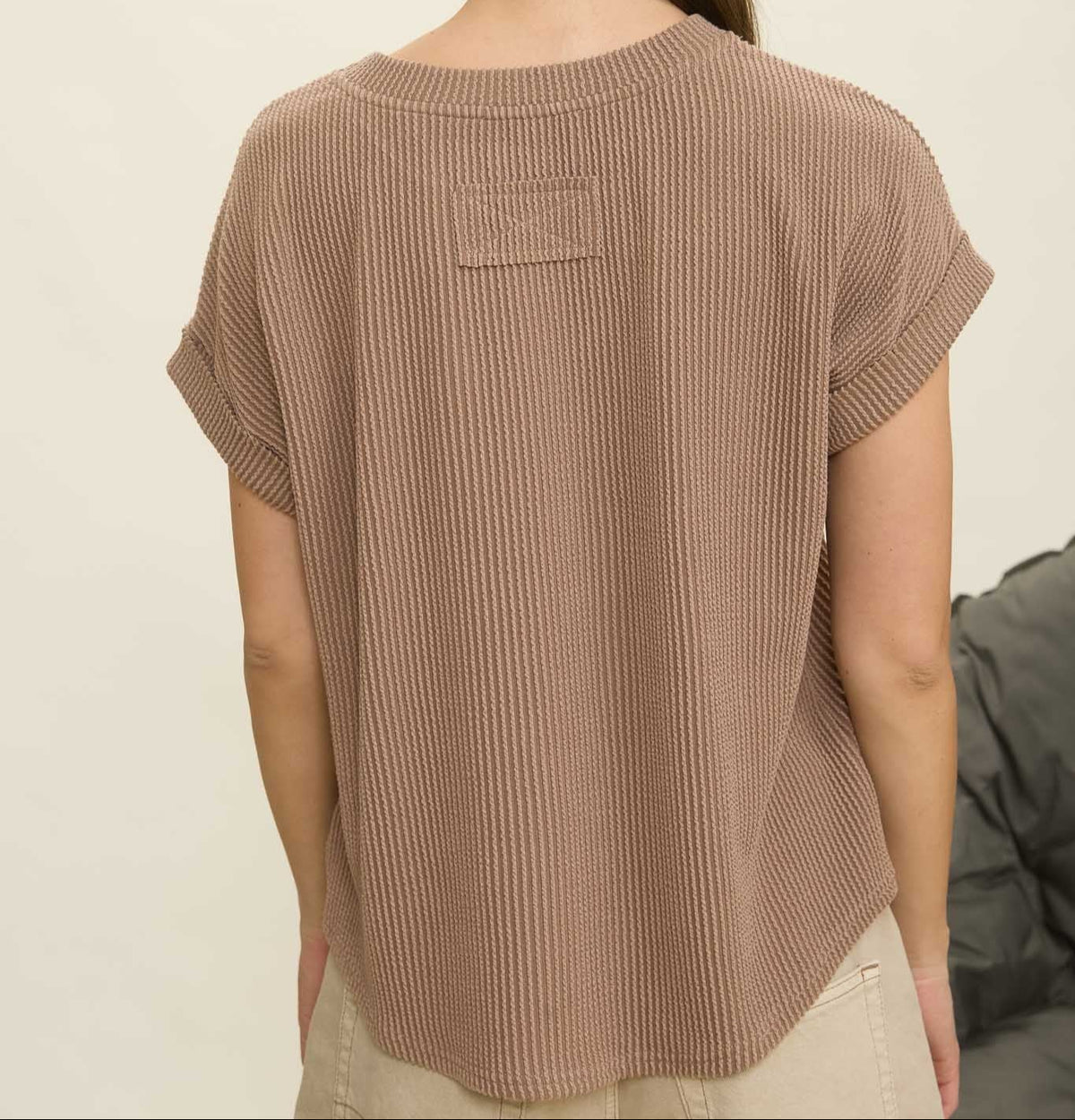 BP Ribbed SS Cuff Top