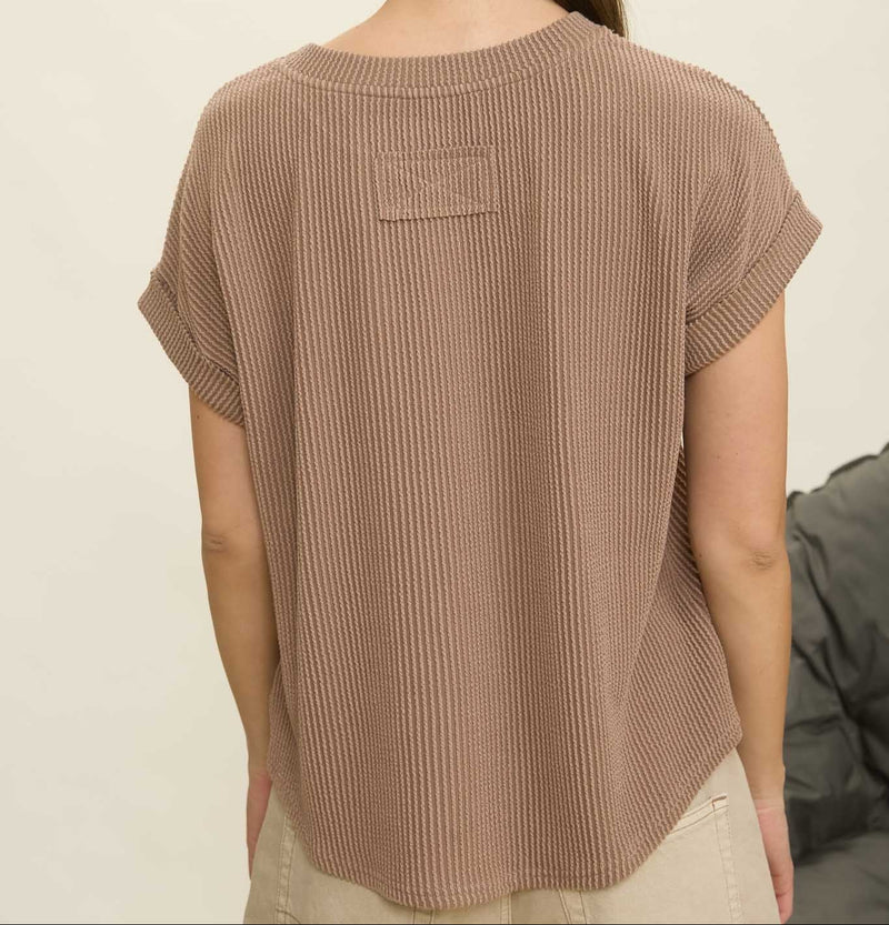 BP Ribbed SS Cuff Top