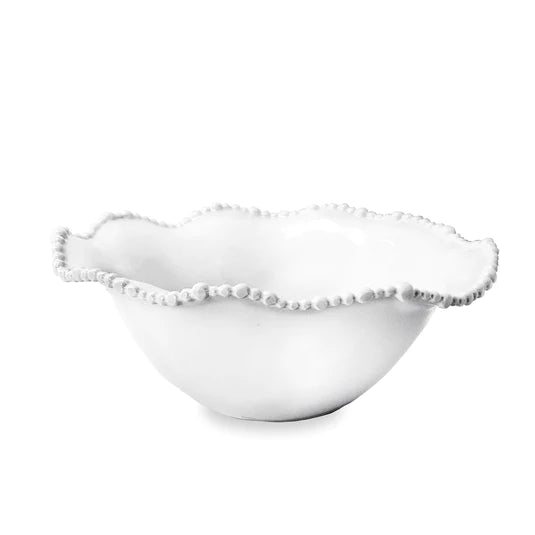 Beatrice Ball Medium White Bowl