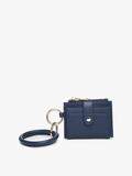 Sammie Mini Snap Wallet w/ Ring: Lt. Gold