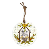 Joy to the World Star Manger Ornament