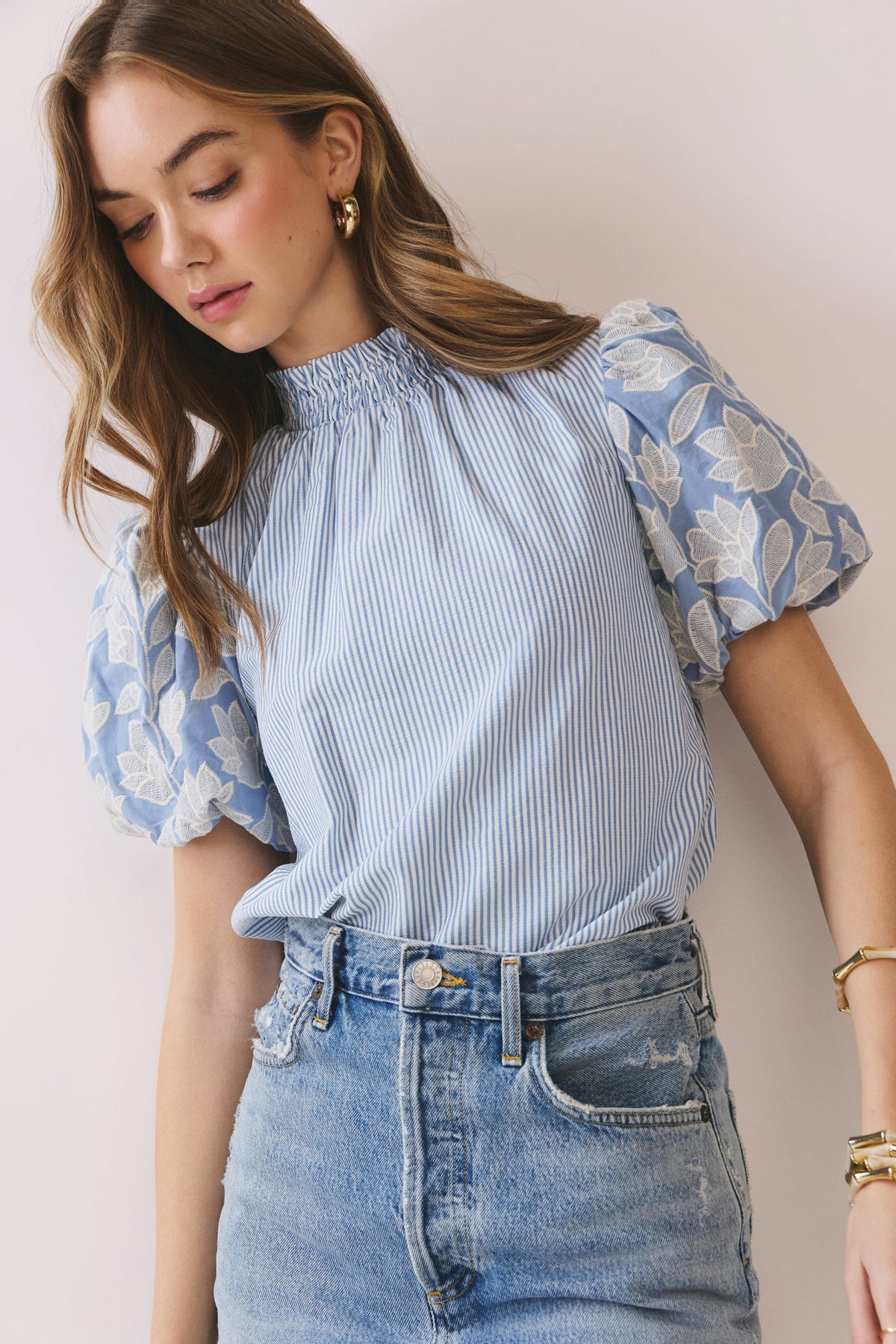 Beautiful Blue Blouse