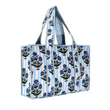 Cotton Block Print Tote Bag Small