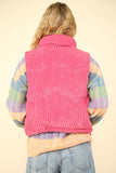 Corduroy Puffer Jacket