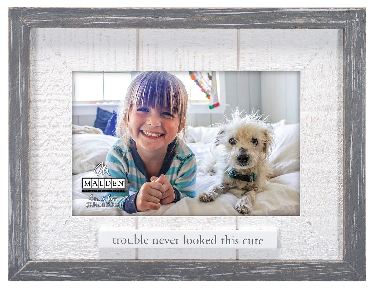 Trouble Frame 4x6