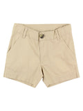 Khaki Stretch Chino Shorts