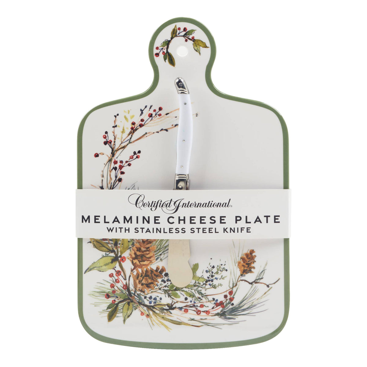 Winters Forest Melm CheeseBoard/Knife