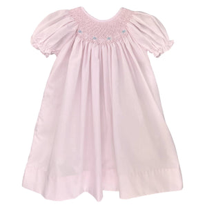 Smocked Daygown with Raglan Embroidery