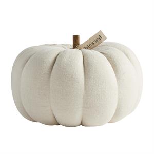 Mud Pie Lg Cream Pumpkin Sitter