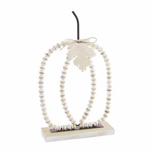 Mud Pie MD Beaded Pumpkin Sitter