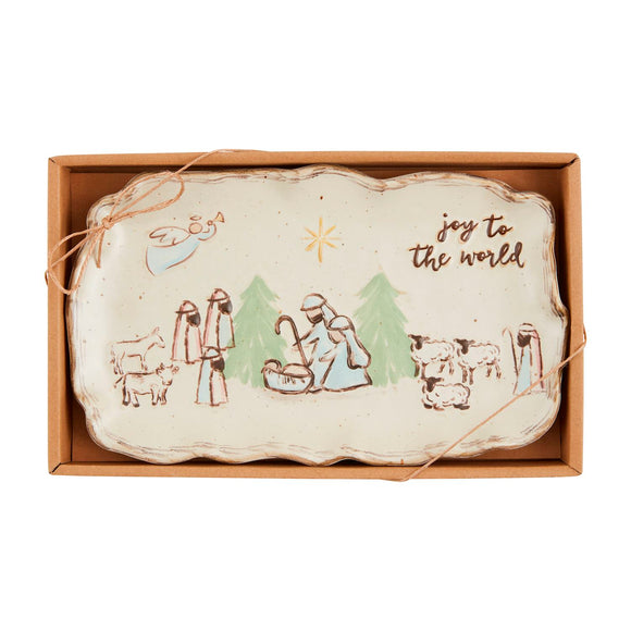 MP Nativity Plate