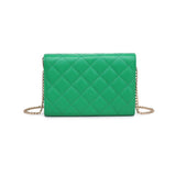 Winona Quilted Crossbody Black