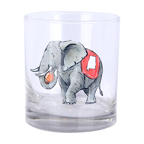 Alabama Elephant Rocks Glass