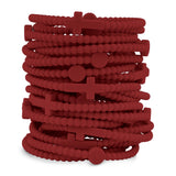 Jesus Bracelets - Group Packs (Cross Bracelets): Malibu (25 Pack) / Medium