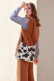 Emma 3 Compart Crossbody  Cotton