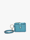 Sammie Mini Snap Wallet w/ Ring: Lt. Gold