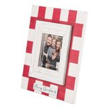 Merry Christmas Red Plaid Frame