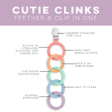 Cutie Clinks (Teething Accessory): Neutral