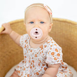 Cutie PAT Round (0-24m) Pacifier + Teether: Ballerina