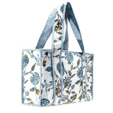 Cotton Block Print Tote Bag Small