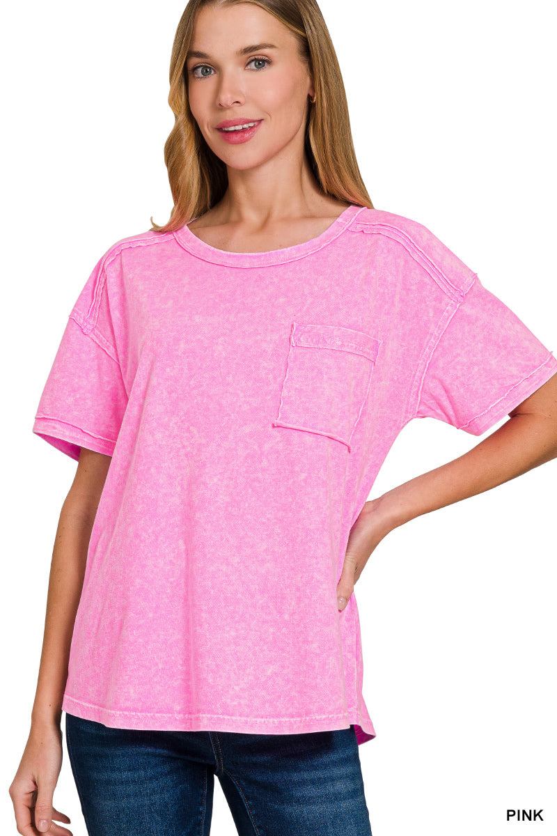 HALO SNOW WASHED TEE